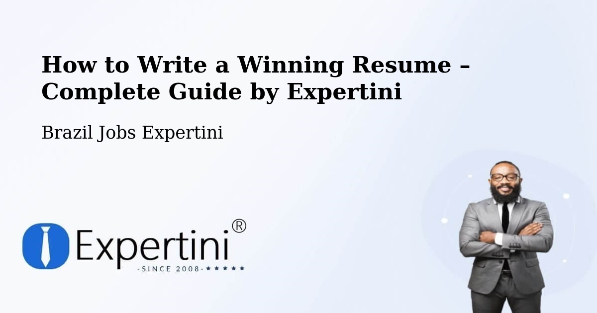 Resume Writing Guide for Job Seekers – Itamonte - Itamonte, Brazil Jobs Expertini
