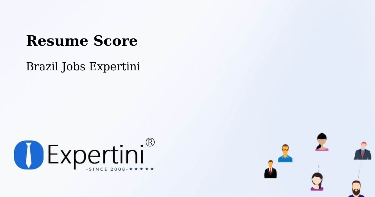 Resume Score & Job Description Match Tool – Itamonte - Brazil Jobs Expertini